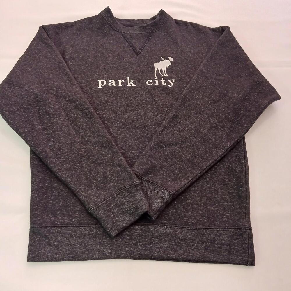 Outfitter Trading Park City Men's Gray Cotton Blend Pullover Sweater Size Small